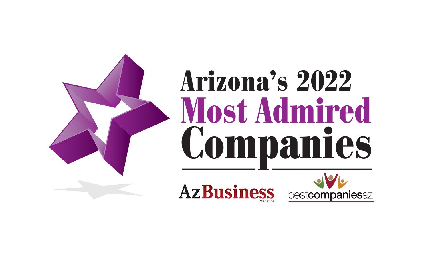 Arizona's 2022 Most Admired Companies logo