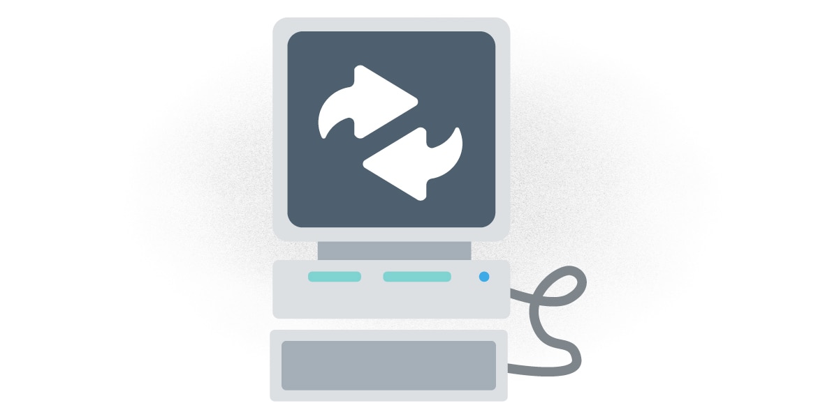 Illustrated computer