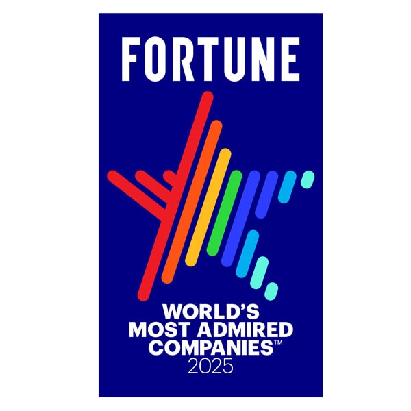 Fortune 2025 World's Most Admired Companies award