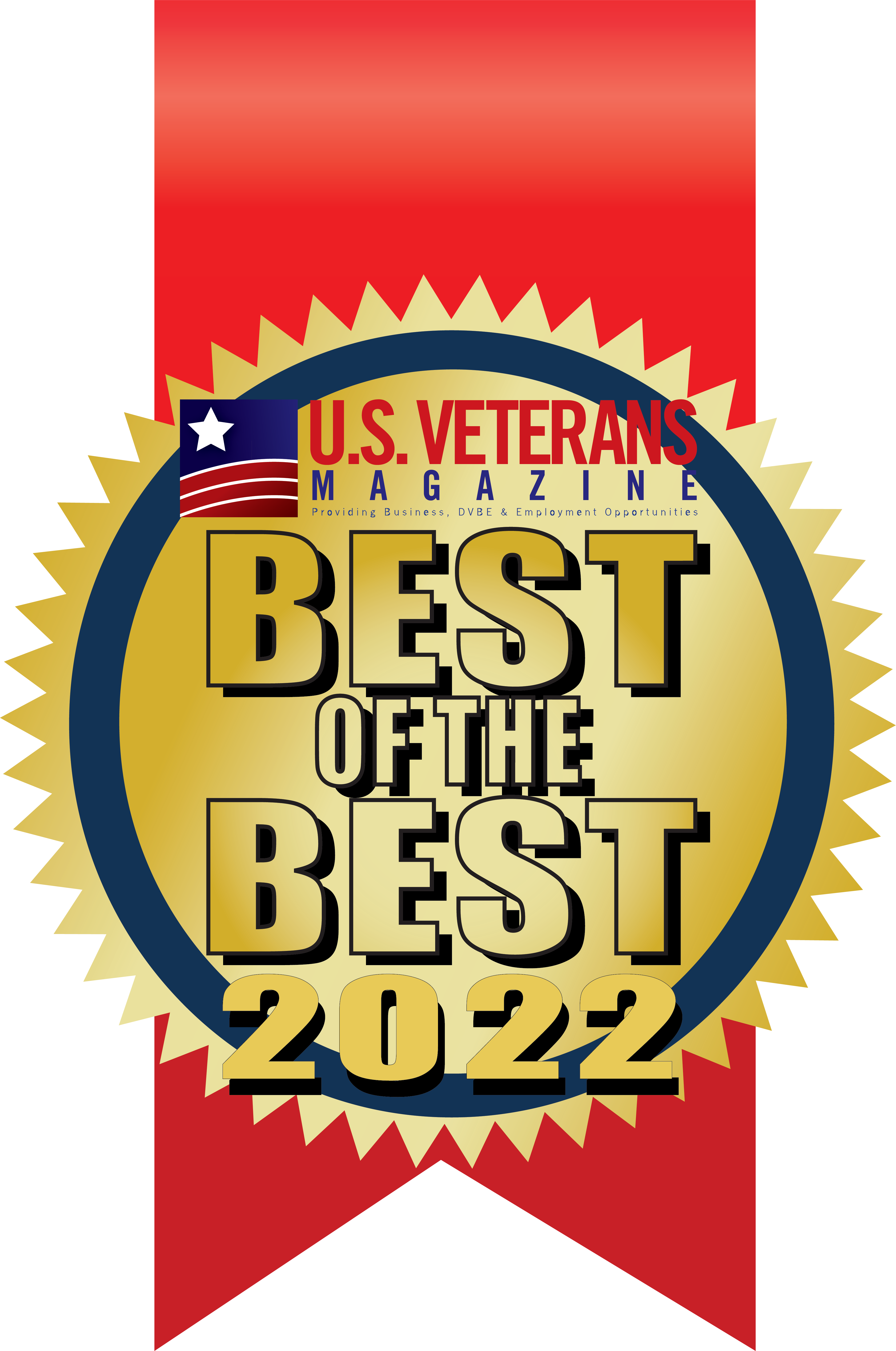 U.S. Veterans Magazine "Best of the Best" award