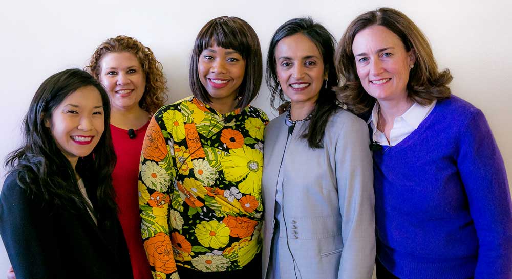 Group of Schwab employees.