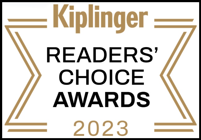 Kiplinger Reader's Choice Awards 2024 badge