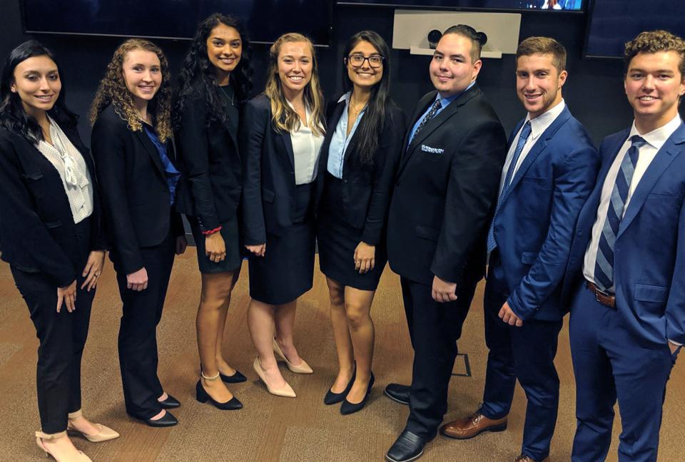 A group of interns at IMPACT.
