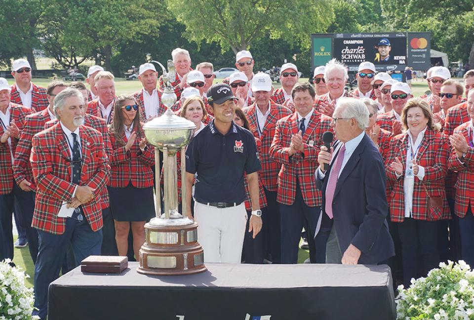 Kevin Na, winner of the 2019 Charles Schwab Challenge
