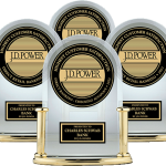J.D.Power award four trophies