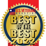 U.S. Veterans Magazine "Best of the Best" award