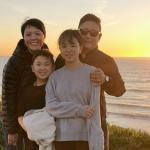 Sam Kang, President of Schwab Charitable, and family.