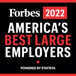 Forbes 2022 America's Best Large Employers award