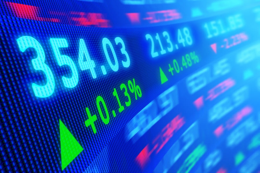 Stock ticker image